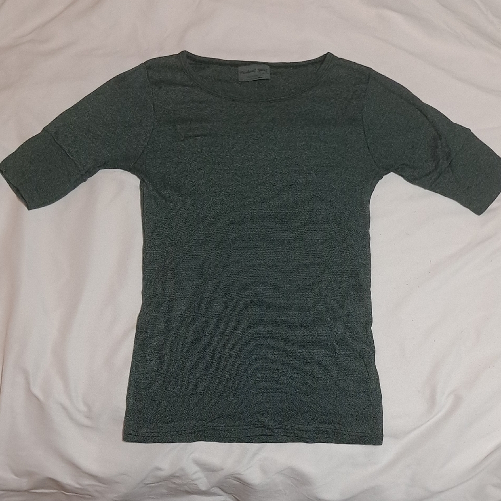 Michael Stars Green Short Sleeve Top
